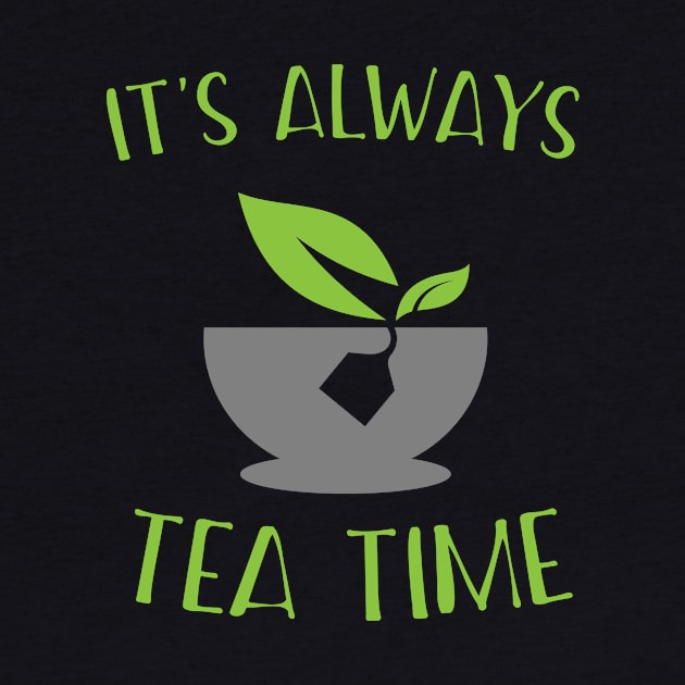 it's always tea time by Lin Watchorn 